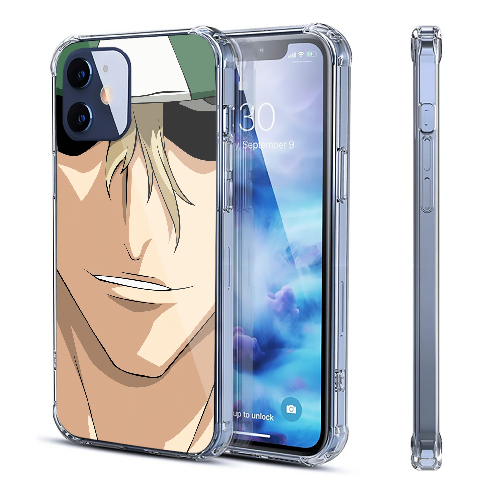 （画像用） ブリーチ BLEACH 【iPhone 12シリーズ対応】透明スマホケース（クリアソフトケース）